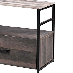 Hot sale living room storage cabinet display cabinet drawer cabinet with open shelf
