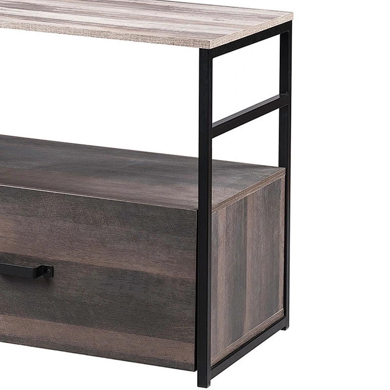 Hot sale living room storage cabinet display cabinet drawer cabinet with open shelf