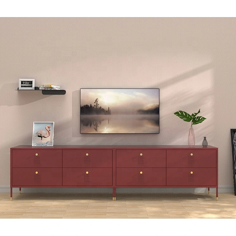 New design Amazon top sell modern home storage stand living room cabinets furniture steel TV cabinet