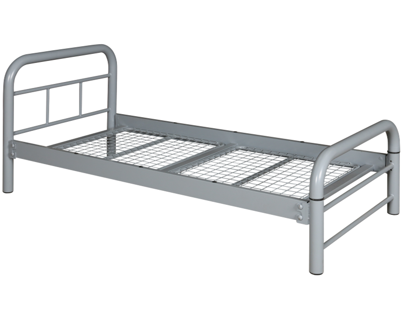 Military use bunk or single free combination steel beds