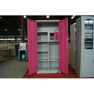 Customized India 3 door godrej steel almirah bedroom wardrobe with safe locker