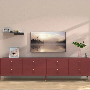 New design customize color Metal TV stands living room furniture modern tv stand Cabinet