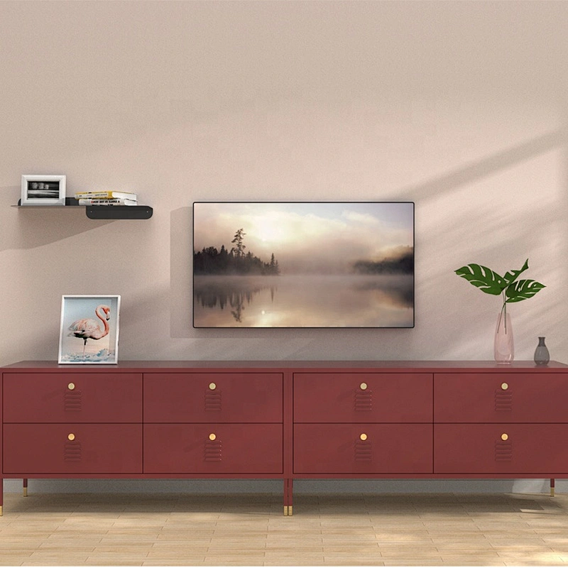 New design customize color Metal TV stands living room furniture modern tv stand Cabinet