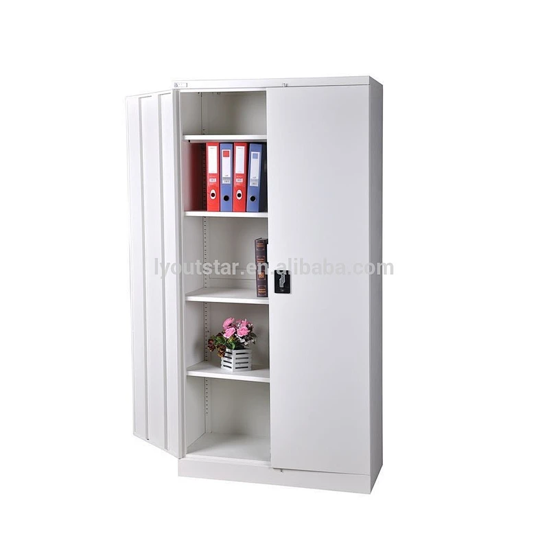 High Quality KD Structure Open the Door 120 Degrees glass door Steel Storage Filing Cabinet