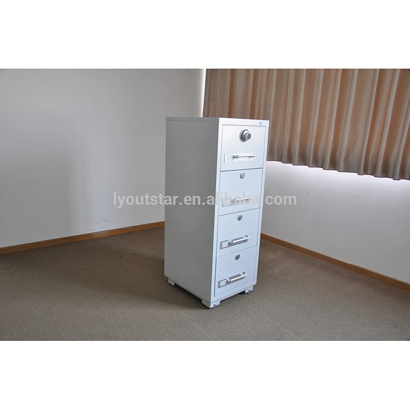 Four Drawers Fire-proof Steel Government Office Safe Cabinet
