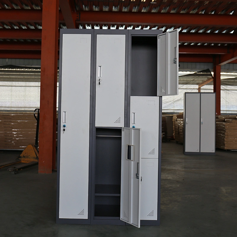 Factory direct new design steel staff combination locker change wardrobe with locks