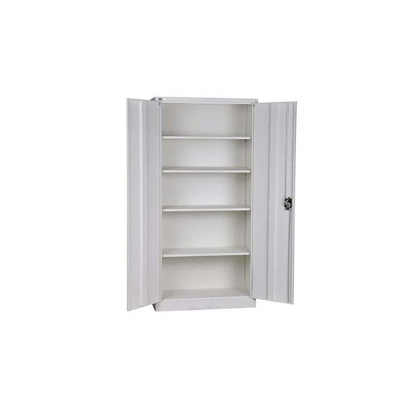 Swing doors file cabinet Steel Classic Storage Cabinet 4 Adjustable Shelves