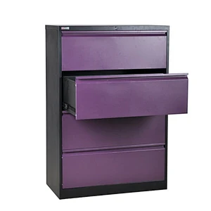 wide 4 drawer cabinet use in office filing steel cupboard