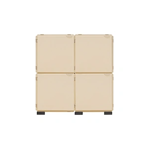 Abs bedside locker cube storage waterproof abs plastic locker storage for gym bath