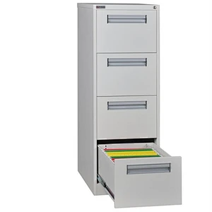 4 drawer antimagnetic fire resistant 2 hours fireproof file cabinet