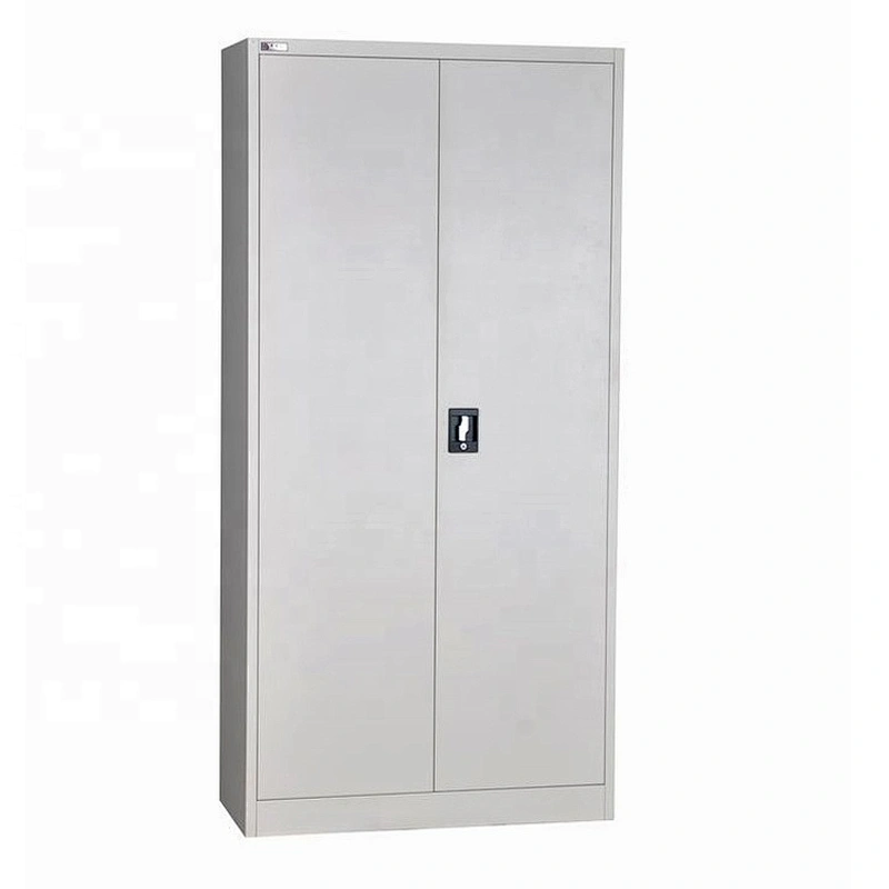 Full height swing door office steel storage furniture fireproof metal file cabinet with lock
