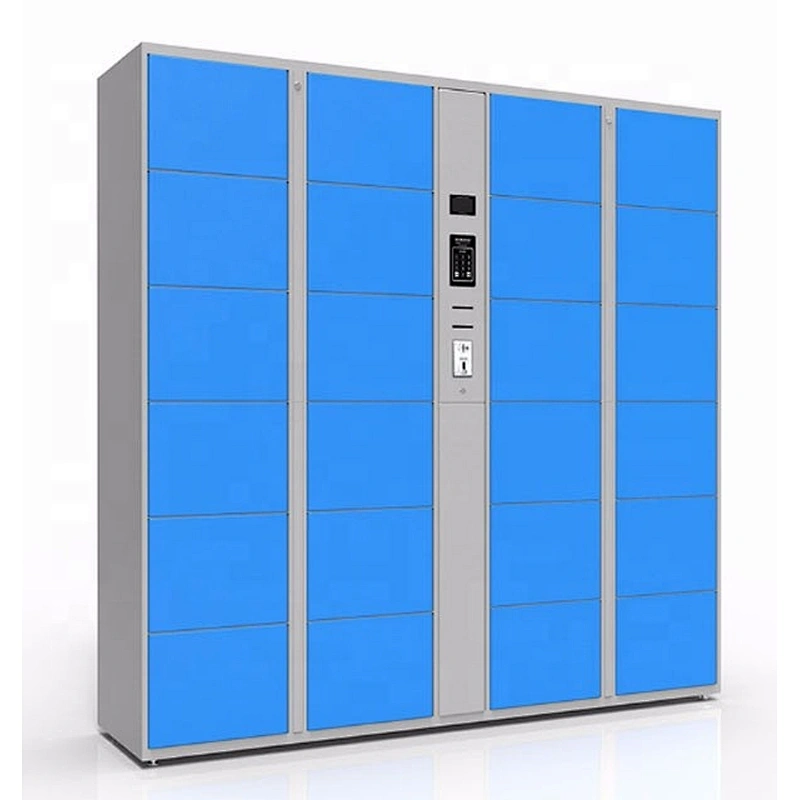 Customize Modern Outdoor intelligent coin Rfid Digital metal storage Parcel electronic gym smart locker