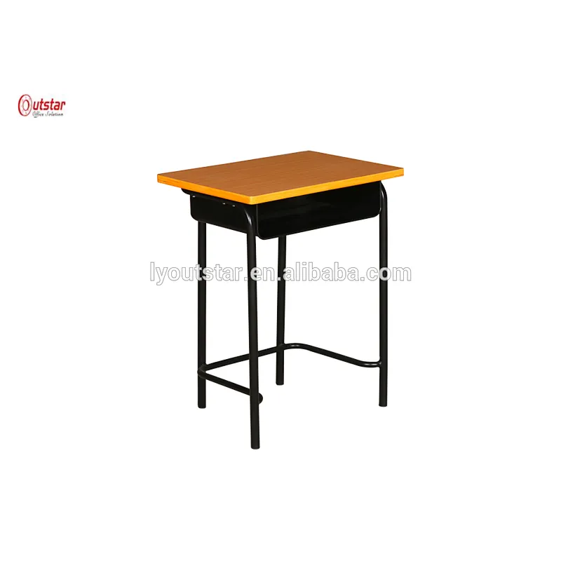 Simple Single Table And Chair School Student Desk And Chair School In Classroom Outdoor Restaurant Furniture