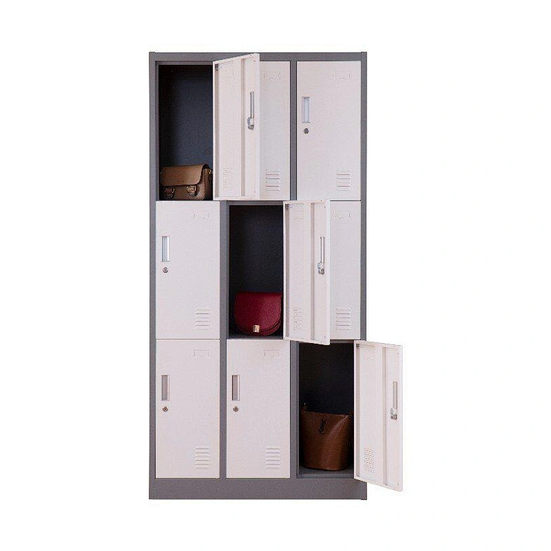 colorful storage metal locker office gym use storage metal locker