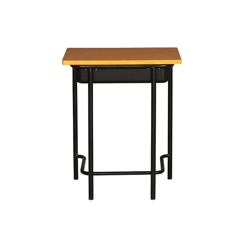Hot sale comfortable university school furniture single desk and chair