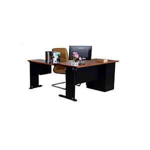 modern melamine wooden office furniture set office desk computer table L shape office table design boss