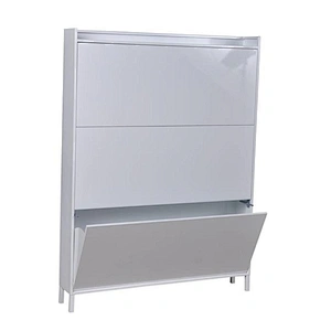 Modern KD Home Living Room shoe cabinet furniture Drawer Steel Shoe Cabinet Metal Folding Shoe Rack Cabinet