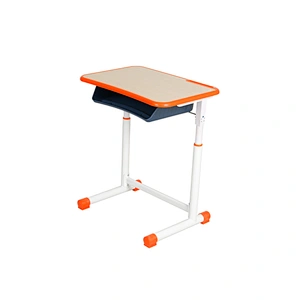 Hot-selling Single School Matel Wood With Wholesale Modern Student Child Chair Bottom Price Adjustable Children Desk And Chairs