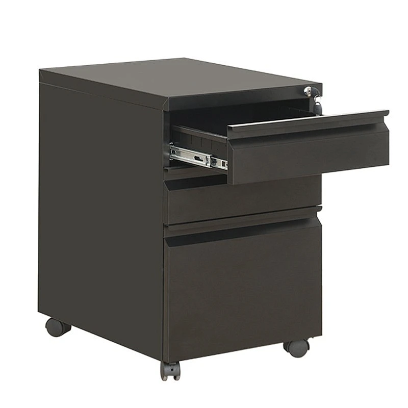 Office File Storage Cabinet 3 Drawer Chest Mobile Pedestal cabinet  file cabinet