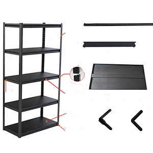 Home use Light Duty Goods Shelves Warehouse Boltless Rivet Metal Storage Rack