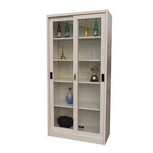 tri fold easy install steel folding cabinet/easy install folding cupboard