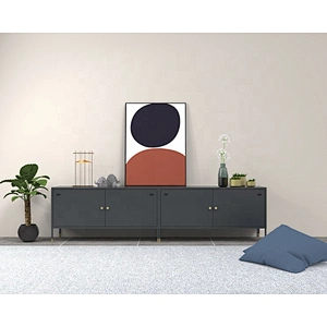 Amazon top seller Nordic modern low standing small cabinet display TV stand