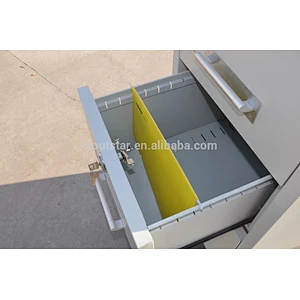 Four Drawers Fire-proof Steel Government Office Safe Cabinet