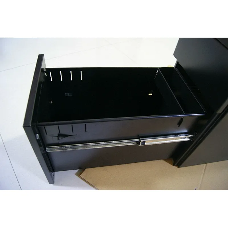 Office furniture 3 drawer metal mobile filing cabinet movable digital lock file cabinet