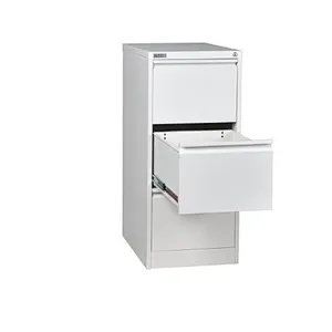 metal 3 drawer steel file cabinet filing storage steel cupboard new office furniture