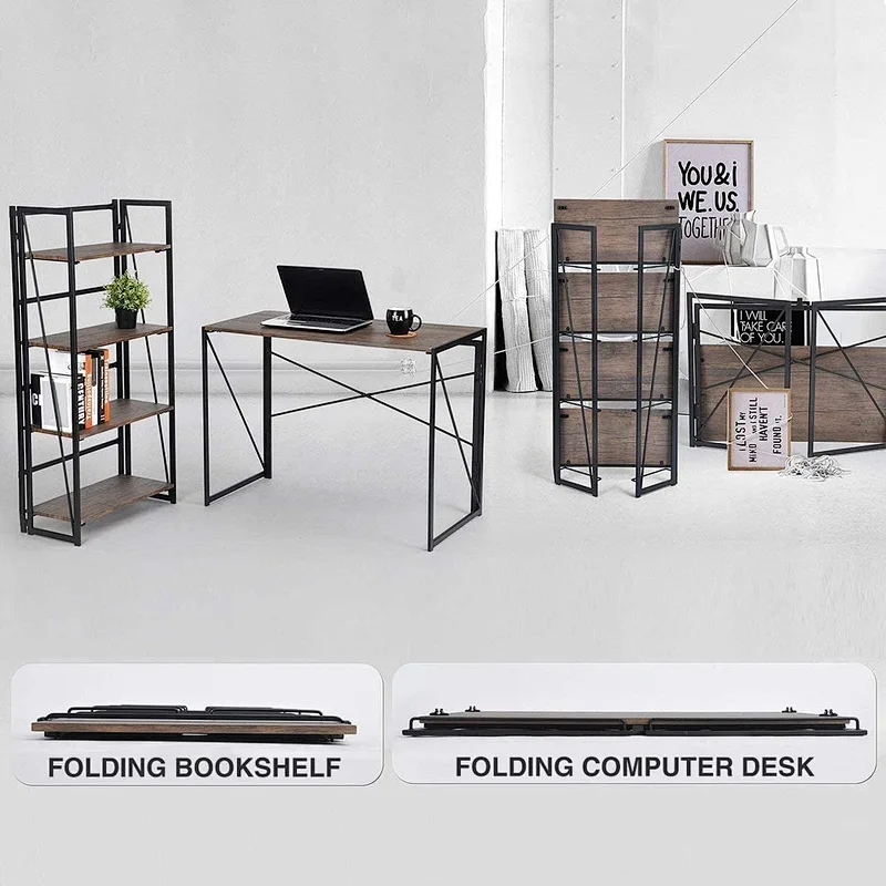 Amazon cheap price folding series home office computer desk folding home office desk