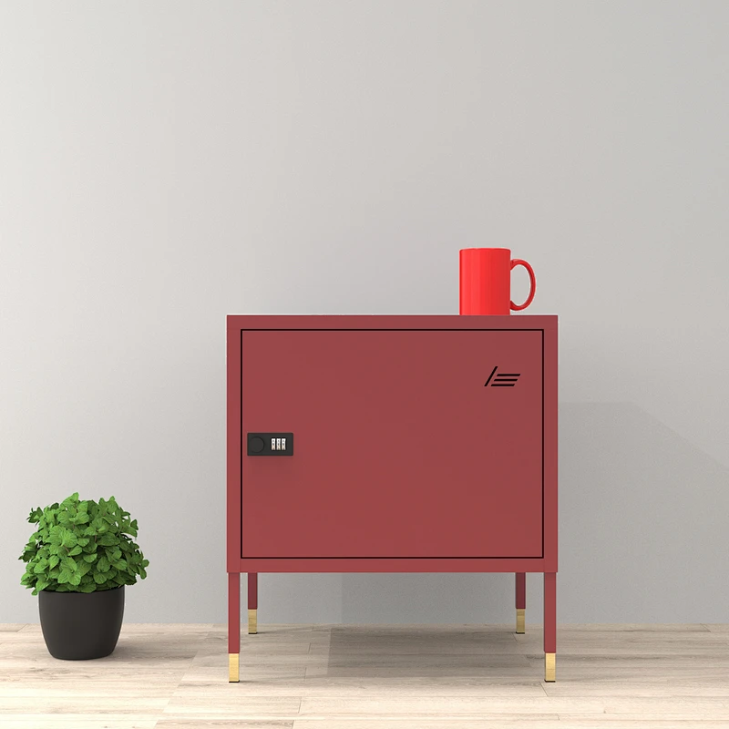 Hotel Furniture Locker Metal Cupboard metal Nightstand Bedside Side Cabinet