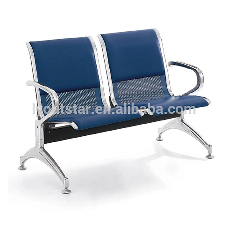 Outstar 2-seaters Link Chair Salon Waiting Chairs with Padded Seater Reception Room