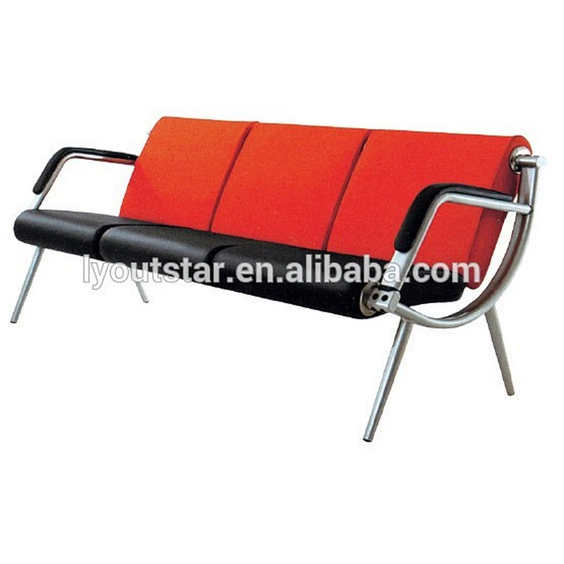 Wholesale barber shop leather material customer Waiting Chairs
