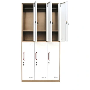 2020 folding series home use easy installing 2 mins assembling metal storage locker