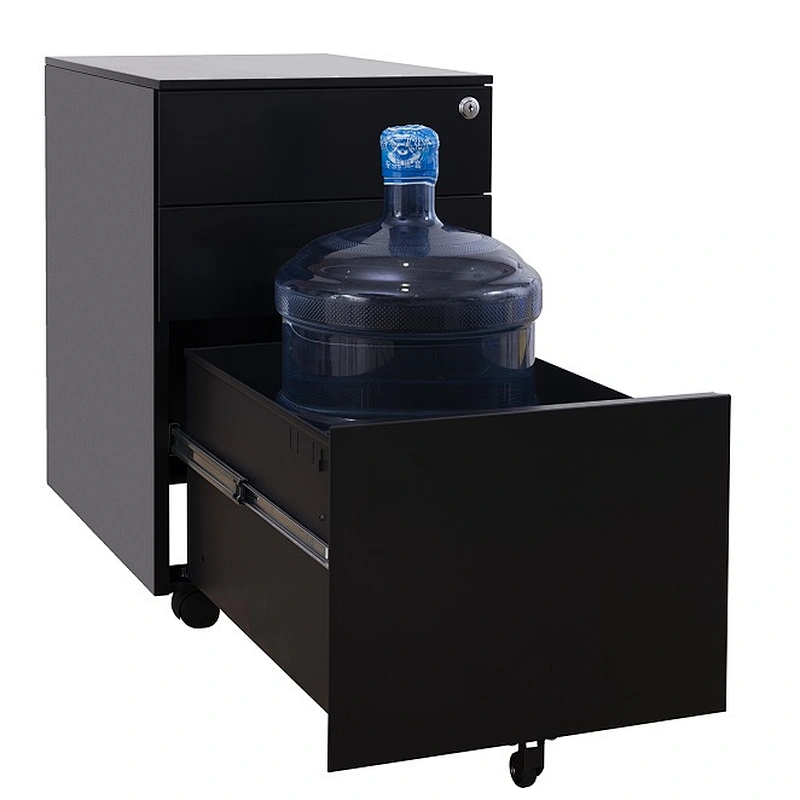 Metal office moving 3 drawer filling Pedestal cabinet
