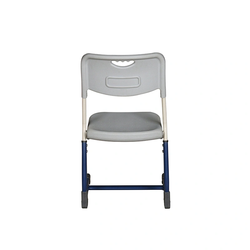 Modern Single Metal Wood Classroom Table For Kids Blue School Desk And Chair