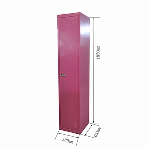 Factory direct steel single door staff locker with password locks