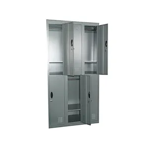 9 doors colourful metal clothes locker school lockers storage cabinet gym corridor factory storage