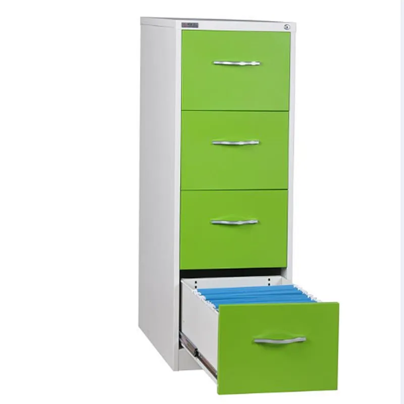 4 drawer antimagnetic fire resistant 2 hours fireproof file cabinet