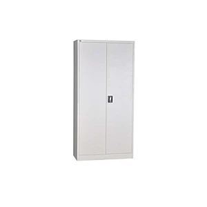Swing doors file cabinet Steel Classic Storage Cabinet 4 Adjustable Shelves