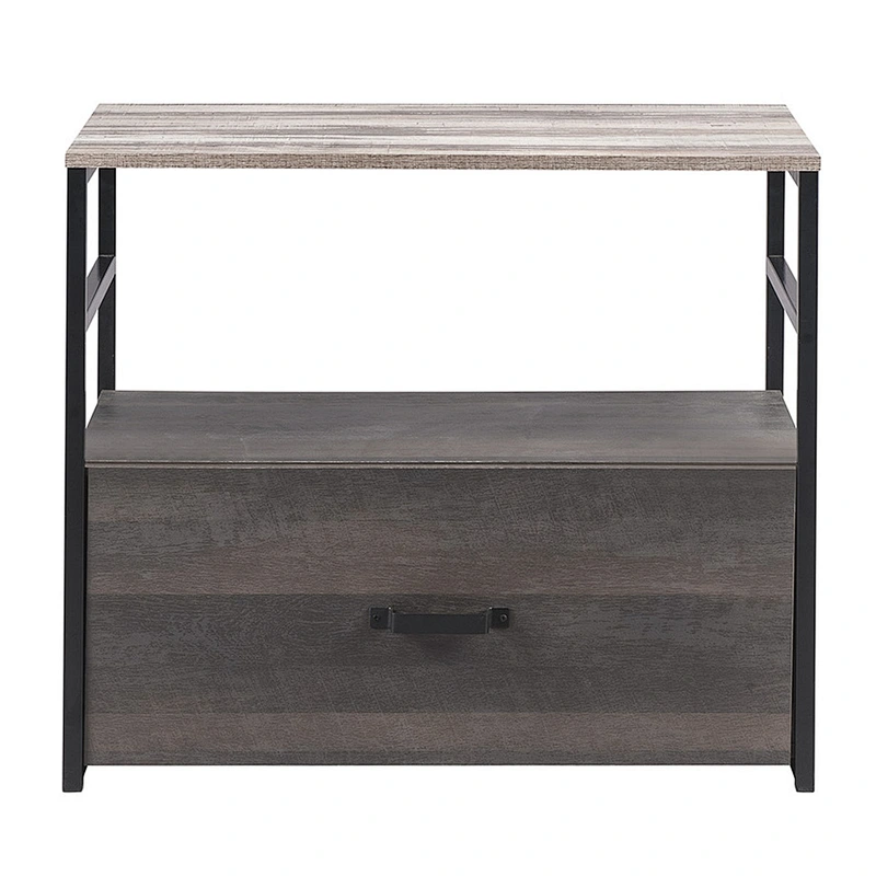 Hot sale living room storage cabinet display cabinet drawer cabinet with open shelf