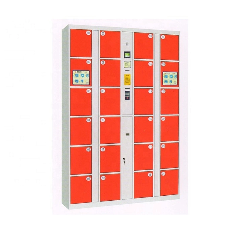 Customize Modern Outdoor intelligent coin Rfid Digital metal storage Parcel electronic gym smart locker