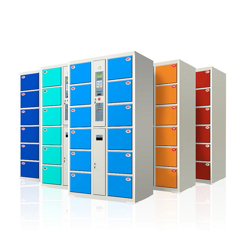 Automatic digital  locker key lockers electronic smart lockers metal