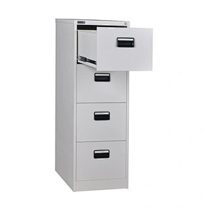 Promotion 4 drawer office  anti-falling  large  storage capacity   steel  file  cabinet