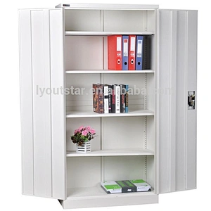 High Quality KD Structure Open the Door 120 Degrees glass door Steel Storage Filing Cabinet