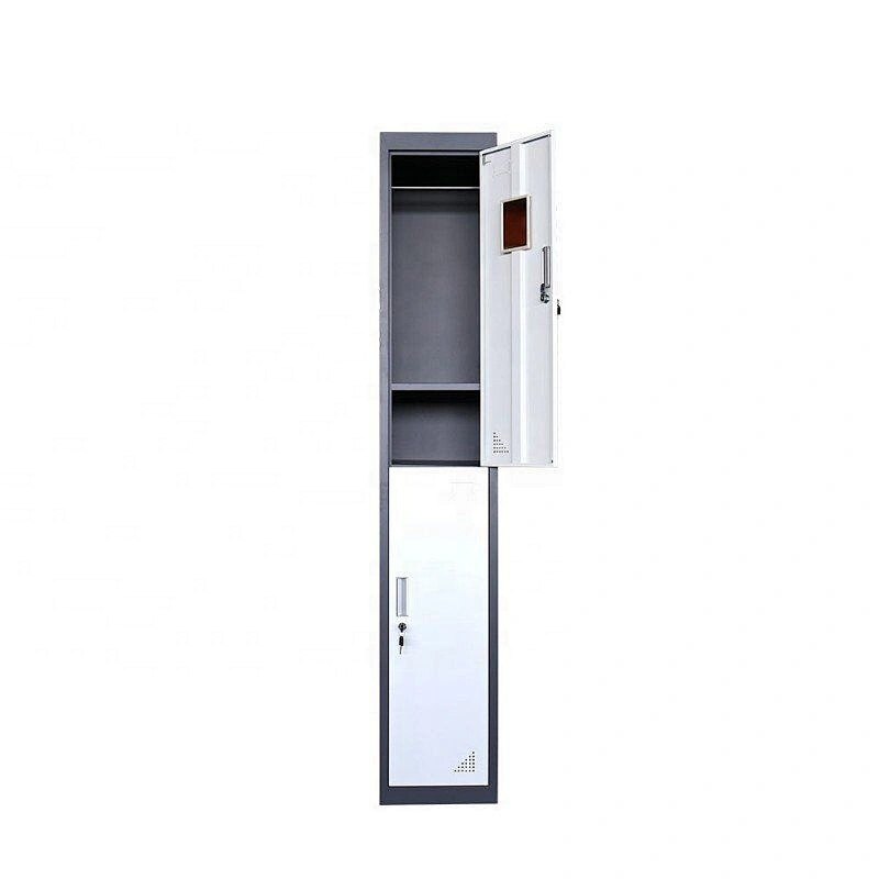 Amazon cheap home gym storage wardrobe steel locker cabinet single door clothes staff metal locker