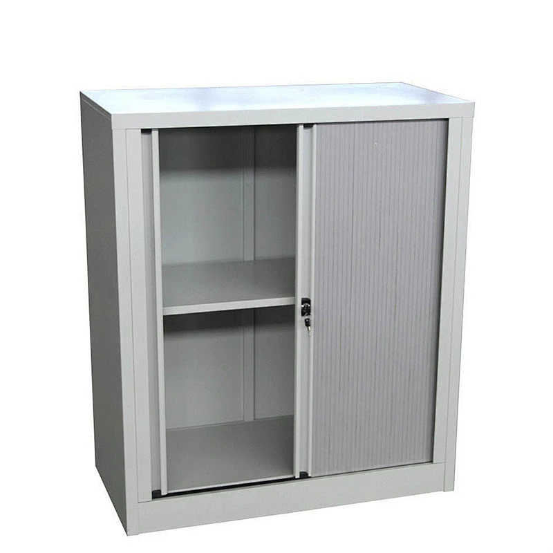 office furniture tambour door file cabinet roller shutter door storage cabinet
