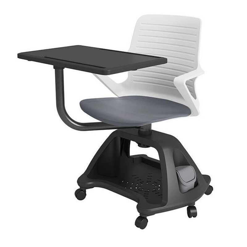 Folding Armchairs Interactive Chairs With Tables Attached Writing pad training school chair