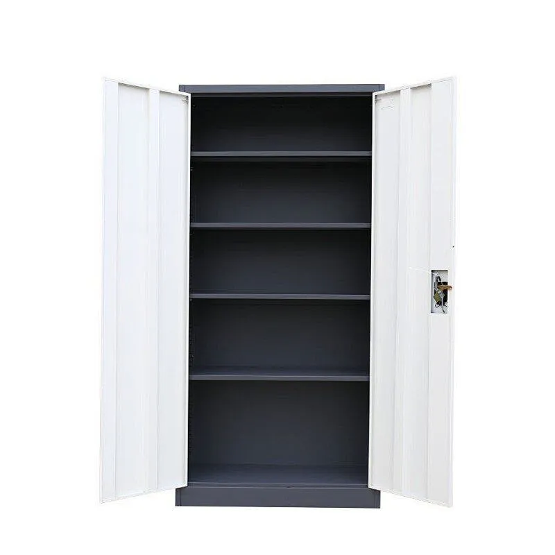 5 Tiers Cabinet  Storage Store well Cupboard Cabinet 2 Doors Filing Cabinets