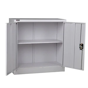 School furniture lockable design two door office filing cabinet